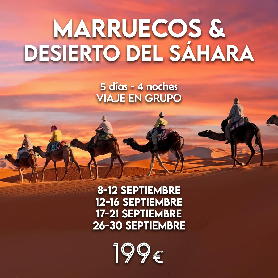 SEPT - MOROCCO & SAHARA XPERIENCE - Salidas septiembre 2026